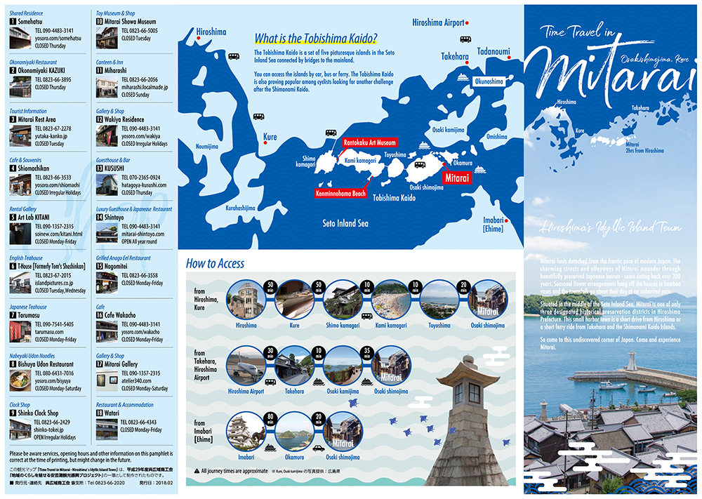 Mitarai Historical Sites Map